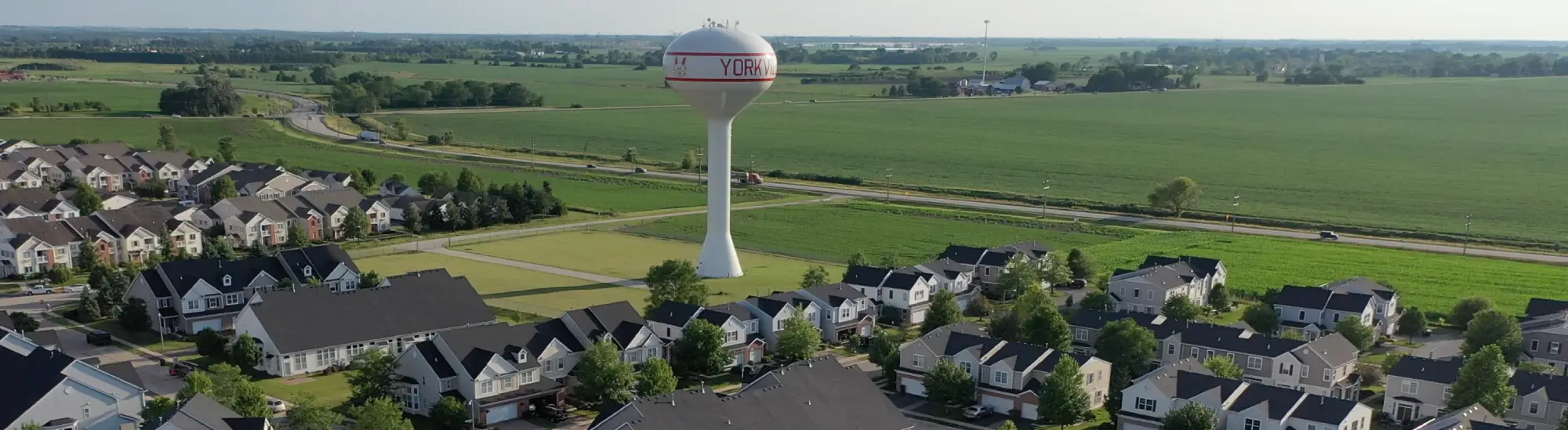 Yorkville, Illinois bristol bay community and water tower
