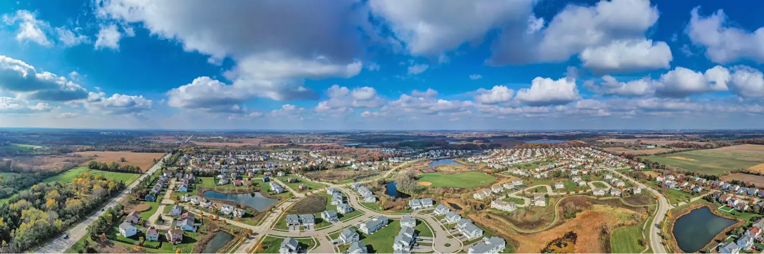 deercrest community aerial view