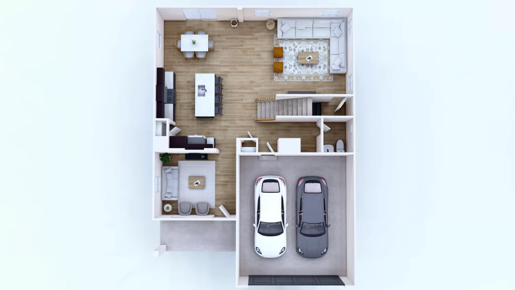 Milan floor plan first floor